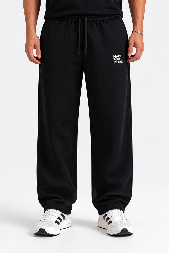 UNPROVEN Black Sweatpants for Men